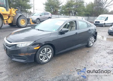 2018 Honda Civic Lx из США, поврежденный, VIN 2HGFC2F54JH510527